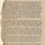 Account of 1909 meeting page 1