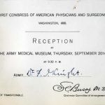Invitations Reception Ticket 1880