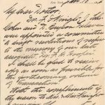 Letter proposing resolution on the death of Hooper