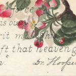 Quote on Floral Paper