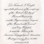 Reception for Harvard Faculty