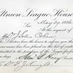 Visitor Card to Union House